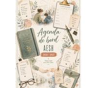 Agenda de Bord AESH 2026/2027: Cahier de Bord AESH 2026 2027 | Planificateur Semainier, Calendrier & Vacances Scolaire, Fiches de suivi des élèves en situation de handicap, A4.
