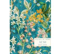 Agenda de bord AESH: Carnet de bord AESH, A4, fiches élèves, accompagnement personnalisé, suivi des objectifs et comptes rendus ESS, relié