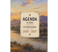 Agenda de Bord du Professeur 2026-2027 Édition Nature: Grand Format A4 | Carnet de Bord Complet en couleur pour les Professeurs des Écoles | Gestion ... APC, Notes & Organisation Pédagogique