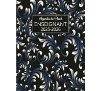 Agenda de bord Enseignant 2025/2026: Carnet de Bord pour Enseignant Format A4