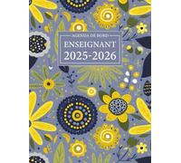 Agenda de bord Enseignant 2025/2026: Carnet de Bord pour les Professeurs - A4