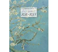 Agenda de Bord Enseignant 2026/2027: Carnet De Bord Pour Les Professeurs A4, Grand Journal de Classe, Planner Semainier et Mensuel, Van Gogh, Amandier en fleurs