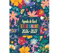 Agenda de Bord Enseignant 2026-2027: Carnet de Bord pour Professeur | Cahier de Planification de Cours Pour Les Professeurs Année Scolaire de Septembre 2026 à Août 2027.