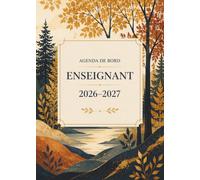 Agenda de Bord Enseignant 2026-2027 Forêt Dorée: Format A4 | Une Page par Semaine | Planification Annuelle, Mensuelle et Hebdomadaire | Gestion de ... du Primaire, du Collège et du Lycée