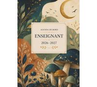 Agenda de Bord Enseignant 2026-2027 Forêt Enchantée: Format A4 | Une Page par Semaine | Planification Annuelle, Mensuelle et Hebdomadaire | Gestion de ... du Primaire, du Collège et du Lycée