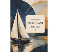 Agenda de Bord Enseignant 2026-2027 Horizon Marin: Format A4 | Une Page par Semaine | Planification Annuelle, Mensuelle et Hebdomadaire | Gestion de ... du Primaire, du Collège et du Lycée