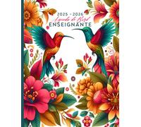 Agenda de Bord Enseignante 2025/2026: Carnet de Bord pour Professeur Format A4, pour organisez votre année scolaire.