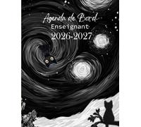 Agenda de bord professeur 2026 2027 A4: Planification des Leçons, Gestion de Classe, Suivi Pédagogique, Réunions et Notes | Carnet de Bord A4 pour les Enseignants.
