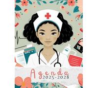 Agenda de Estudios para la Escuela de Enfermería 2025-2028 A4: Tu Planificador y Organizador Académico Trienal para una Carrera de Medicina Con Calendario de Exámenes, Registro de Tareas y mucho más
