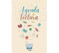 AGENDA DE LECTURA: Agenda literaria para registro de lecturas y reseñas: Cuaderno de lecturas. Diario del lector para escribir reseñas. Regalo para lectores y amantes de la escritura