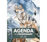 Agenda de l'enseignant 2025-2026 I Modèle SILVER: 192 pages pour organiser l'année des professeurs