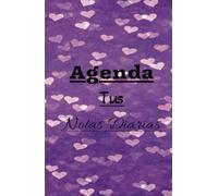 Agenda de Notas Diarias, para escribir recuerdos y planificar metas: Cuaderno de Notas de 100 paginas: para agendar tus citas empresariales o vida cotidiana