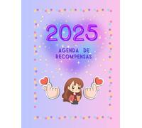Agenda de recompensas didáctica educativa niñas de 7 a 10 años: Enseña hábitos a tus hijos de manera lúdica y entretenida con recompensas