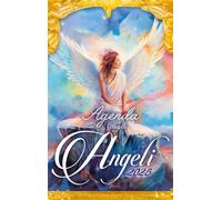 Agenda degli Angeli 2025, Legami angelici con splendide illustrazioni a colori e messaggi; Formato 13x21cm, copertina soft touch, Diario giornaliero con ampio spazio per scrivere da Gennaio a Dicembre
