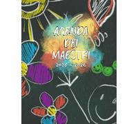 AGENDA DEI MAESTRI 2025-2026: Copertina lavagnata vers.2 - 19x25 cm