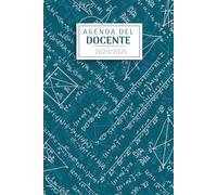 Agenda Del Docente 2024/2025 A5: Pianificatore settimanale e mensile | formato piccola | 12 mesi | registro per Insegnanti | anno accademico 2024 2025 | regalo professori di matematica