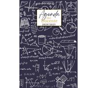 Agenda Del Docente 2024/2025 Matematica: Pianificare e organizzare l'anno scolastico, Da Settembre 2024 a Luglio 2025, settimana su 2 pagine, Formato A5