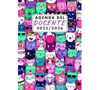 Agenda del Docente 2025/2026 A4: Registro del professore | Pianificatore settimanale e mensile