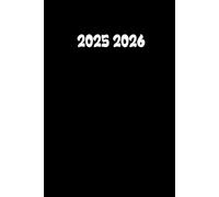 Agenda Del Docente 2025/2026 A5: Diario per insegnanti | Pianificatore settimanale per professori | Anno accademico Da agosto 2025 a luglio 2026 | Nero.