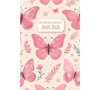 Agenda Del Docente 2025/2026 A5: Diario per insegnanti | Pianificatore settimanale per professori | Da lunedì a domenica | Speciale come regalo | Le farfalle.