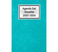 Agenda Del Docente 2025/2026: Blu - Diario Settimanale per Docenti della Scuola Primaria e Secondaria | Settembre 2025 - Agosto 2026