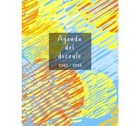 AGENDA DEL DOCENTE 2025-2026: Copertina Summer 19x25 cm