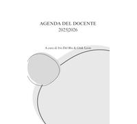 AGENDA DEL DOCENTE 2025|2026 di Iris Del Blu & Gluk Leon: Interno con supporto al registro elettronico.