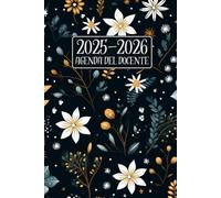 Agenda Del Docente 2025/2026: Diario per insegnanti | Pianificatore settimanale per professori | Da lunedì a domenica | A5 | Edizione italiana.