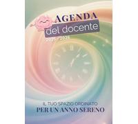 Agenda del docente 2025 2026 | Formato A4 | Gestisci classi: Schede alunni, voti, registri incontri in unico strumento.: Planner per docenti | Formato ... impegni anno Scolastico (Ago 2025 / Ago 2026)
