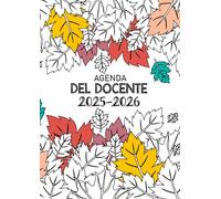Agenda del Docente 2025 2026 Formato A4: Settimanale e mensile da Settembre 2025 a Luglio 2026, La settimana su una doppia pagina | Registro Del Professore per l'anno Scolastico 25/26.