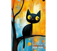 Agenda del Docente 2025/2026 Gatto: Planner settimanale e mensile con registro, lezioni, alunni e impegni: tutto sotto controllo.