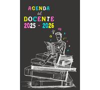 Agenda Del Docente 2025 2026 Giornaliera A5: Registro del Professore |Planner Giornaliero per Insegnanti da settembre 2025 a Luglio 2026 | Grande ... ... della Scuola | 15 x 21 cm - 358 pagine