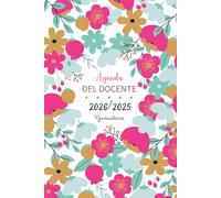 Agenda del Docente 2025/2026 Giornaliera: Una pagina al giorno | Planner delle attività giornaliere da settembre a luglio con registro, lezioni e studenti... Tutto sotto controllo.