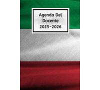 Agenda Del Docente 2025/2026: Italiano - Diario Settimanale per Docenti della Scuola Primaria e Secondaria | Settembre 2025 - Agosto 2026