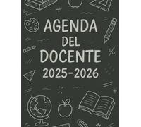 Agenda Del Docente 2025/2026: Per Insegnanti Organizzati | Da Settembre 2025 a Giugno 2026 | Vista Settimanale e Mensile per l'Anno Scolastico 25/26