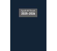 Agenda del Docente 2025/2026 Settimanale A4: Diario dell'insegnante per l'anno Scolastico 25/26 da Settembre a Luglio | Registro del Professore.
