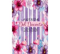 Agenda Del Docente 2025-2026 Settimanale: Organizzatore Giornaliero per Insegnanti (Agosto 2025-Luglio 2026) | Pianificatore di Lezioni A5