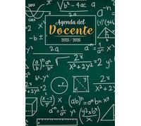 Agenda del Docente di Matematica 2025/2026: Organizzatore dell'insegnante per l'anno scolastico 25/26 | Formato A4