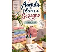 Agenda del Docente di Sostegno: Planner settimanale e diario scolastico per organizzare attività, alunni, PEI, GLO, incontri e percorso educativo ... | Regalo per Insegnanti di Sostegno.