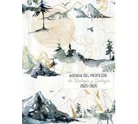 Agenda del Profesor de Biología y Geología: Cuaderno para docentes tamaño A4 con planificador semanal y mensual, tapa dura