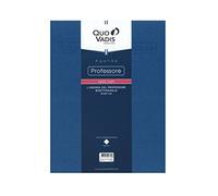 Agenda del professore Impala compatibile con Quo Vadis Bisettimanale Formato 21x27 cm 2024/2025 Blu + omaggio penna a scatto e segnalibro