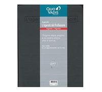 Agenda del professore Impala compatibile con Quo Vadis Bisettimanale Formato 21x27 cm 2024/2025 Nera + omaggio penna a scatto e segnalibro