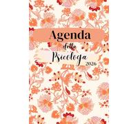 Agenda della Psicologa - Psicologo | Agenda settimanale: 12 Mesi | Gennaio - Dicembre | 54 Settimane, 12 Planner Mensili | Settimana su doppia pagina, ... Mensile | Rossa | Psicologia | Agenda DATATA