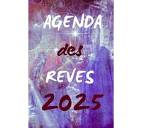 Agenda des rêves 2025: intérieur en noir et blanc, avec 4 jours par pages et livret interprétation des rêves, au total 178 pages