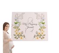 Agenda Di Gravidanza,Album Ricordo Per La Mamma | Diario Rigido con Copertina Rigida per Donne in Dolce Attesa