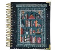 Agenda di lettura per amanti dei libri, layout completo di 198 pagine, 21x15x2 cm, diario di lettura, monitoraggio delle revisioni dei taccuini, design letterario elegante, per studenti, adolescenti,