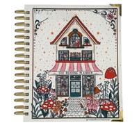 Agenda di lettura per amanti dei libri, layout completo di 198 pagine, 21x15x2 cm, diario di lettura, monitoraggio delle revisioni dei taccuini, design letterario elegante, per studenti, adolescenti,