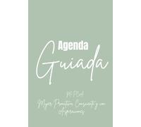 Agenda Dia Por Pagina tapa dura Semana Vista A5 cafe, organizacion practica Planner semanal A5 , 100 hojas.