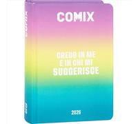 AGENDA DIARIO COMIX 16 MESI GIORNALIERA STD SUNRISE SKY 2025/2026
