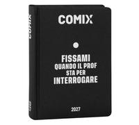 AGENDA DIARIO COMIX 16 MESI STD BLACK & WHITE